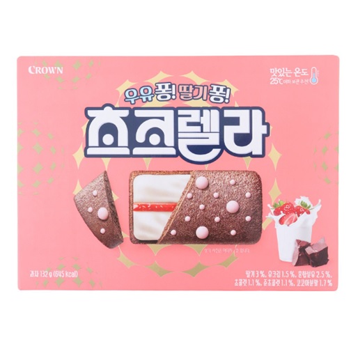 3600 크라운 초코렐라 132g