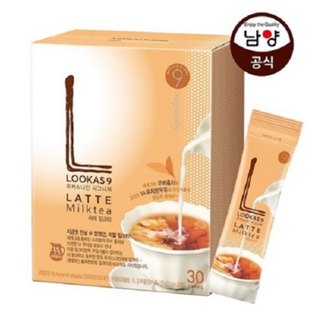 남양 루카스나인 시그니처 라떼 밀크티 Milk tea 30T