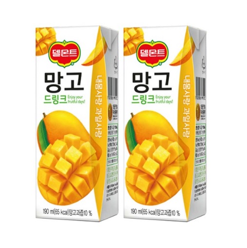 롯데칠성 델몬트 망고 드링크 32팩 BOX