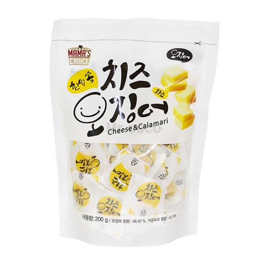 마마스초이스 치즈오징어 200g