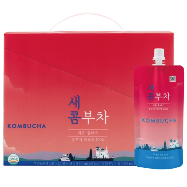 새콤부차 석류 플러스 130g x 10개