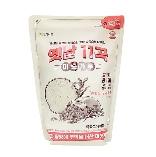 엄마사랑 옛날 11곡 미숫가루 1kg