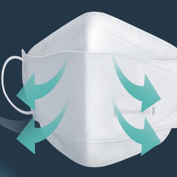 웰킵스 입체형 언택트마스크 KF-AD 대형 3매입