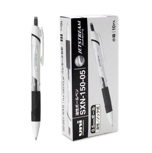 uni 유니 제트스트림 볼펜 검정 0.5mm 10자루