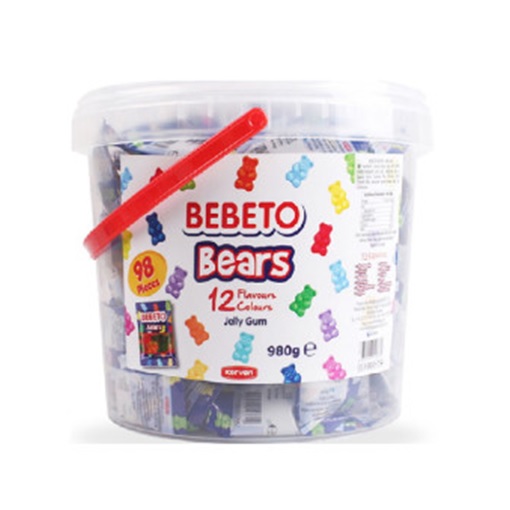 ◈베베토 미니베어 젤리 980g