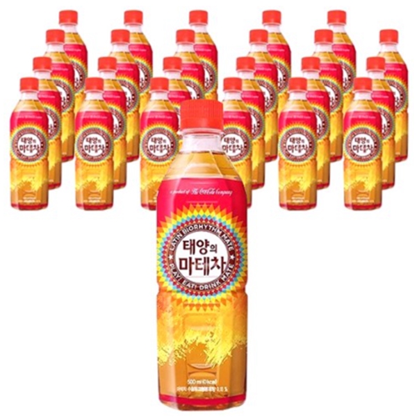 [박스]코카콜라 태양의 마테차 500ml x 24페트