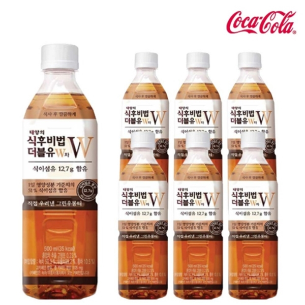 태양의 식후비법W차 500ml x 6병