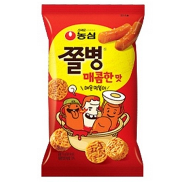 농심 쫄병 매콤한맛 82g