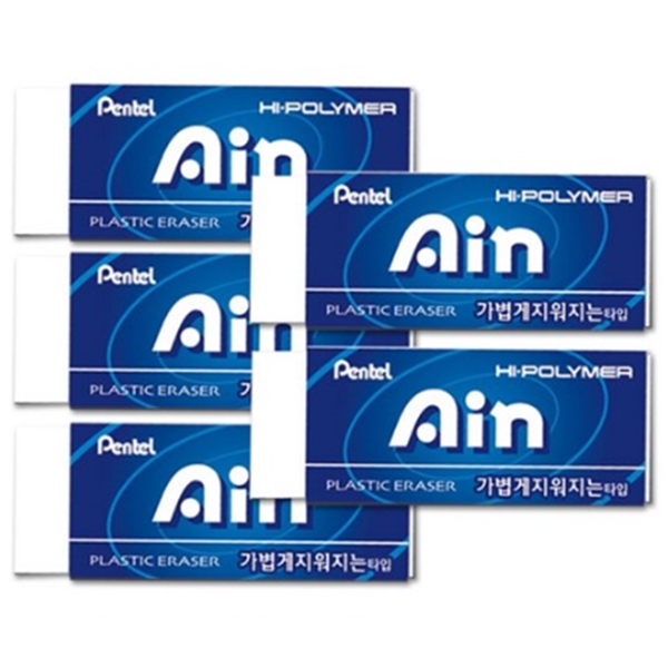 Pental Ain 펜탈 아인지우개 5개(색상랜덤)