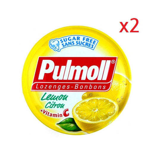 Pulmoll 펄몰 레몬맛 캔디 45g x 2캔