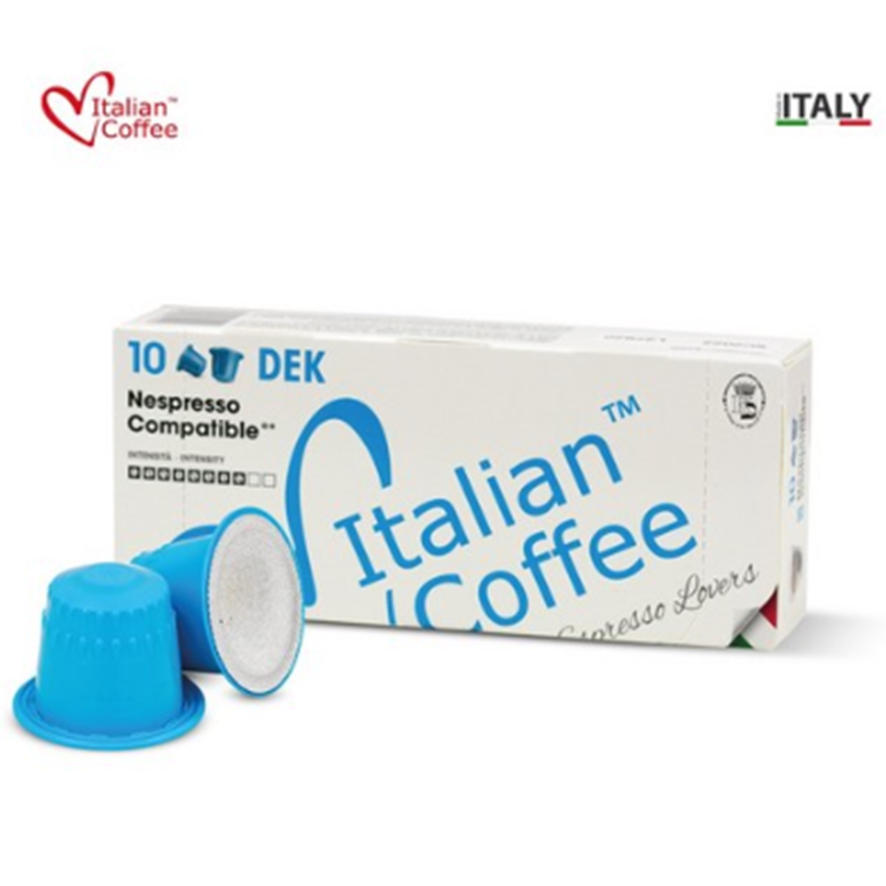 이탈리안 커피 캡슐 (디카페인) DEK 10 capsules