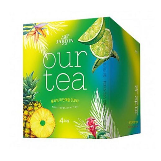 쟈뎅 아워티 쿨라임 파인애플 민트티 8P