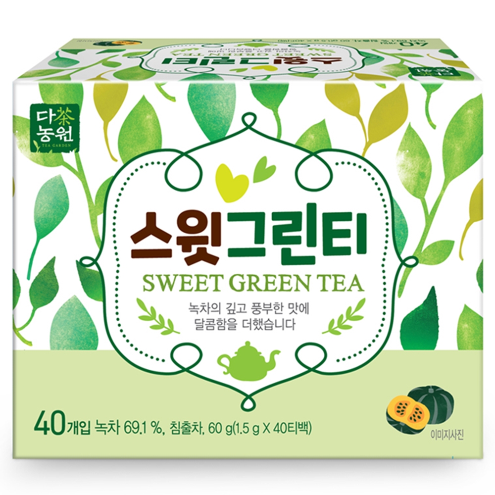 다농원 스윗 그린티 녹차 40T