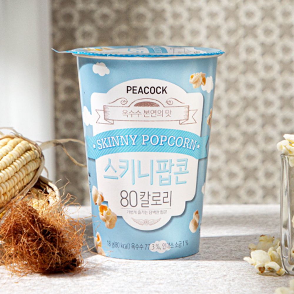 피코크 스키니팝콘 18g x 4개
