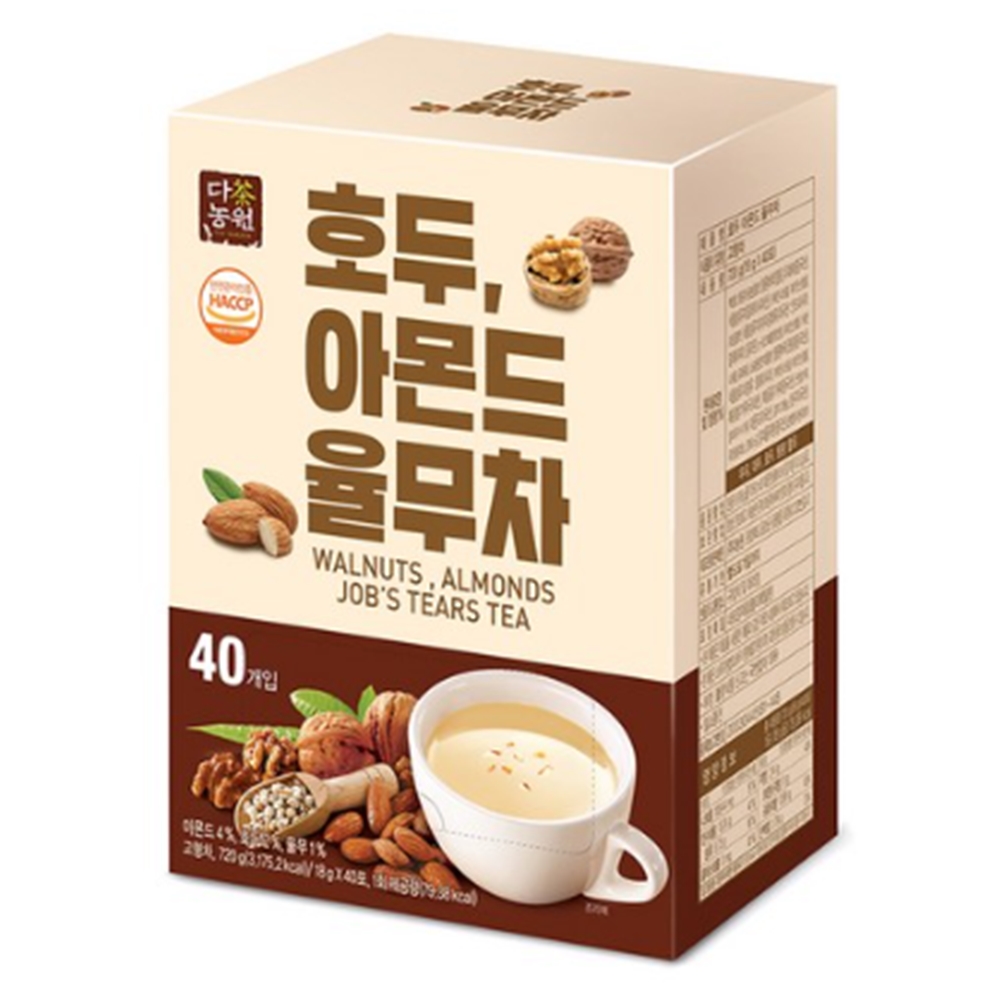 다농원 호두아몬드율무차 40T(中)