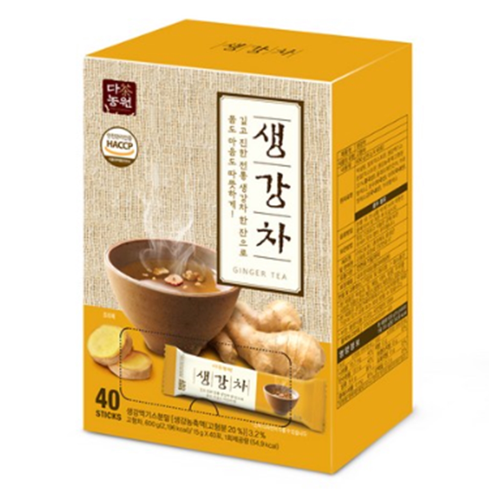 다농원 생강차 40T