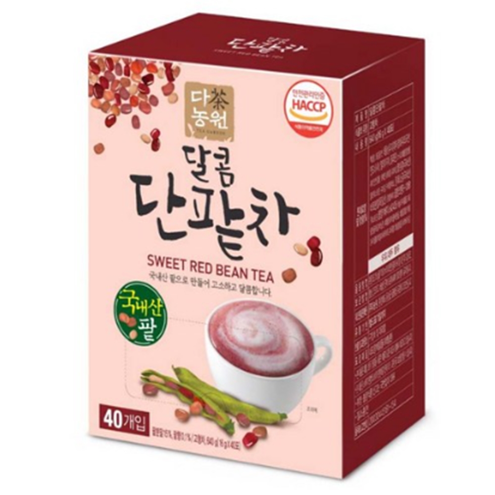 다농원 달콤 단팥차 40T