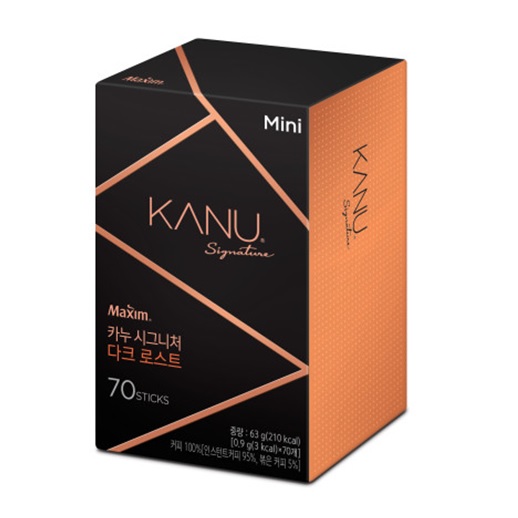 카누 시그니처 미니 다크로스트 70T+사은품랜덤증정