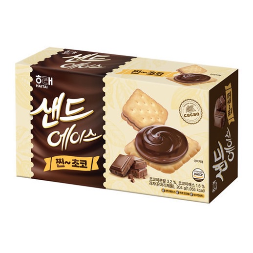 4800 해태 샌드에이스 찐초코 204g