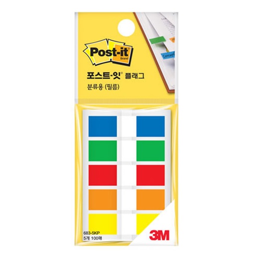 3M 포스트잇 플래그 683-5KP 5개입