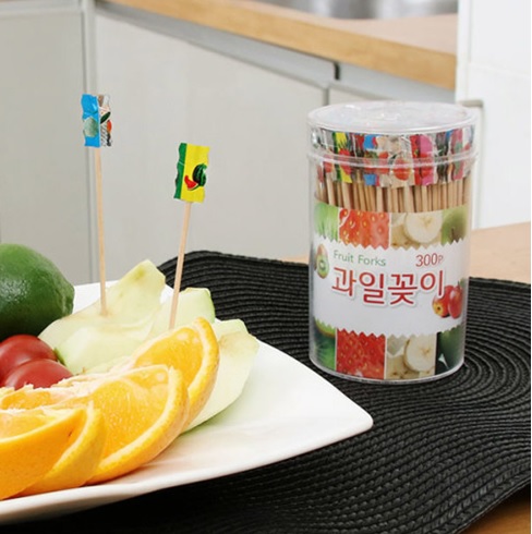 유하우스 픽미 과일꽂이 300P