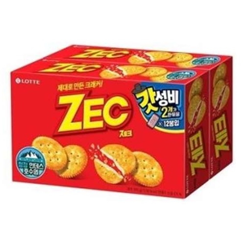 롯데 제크 크래커 2번들 600g