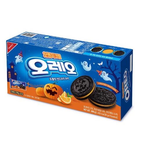 (한정기획) Oreo 할로윈 오레오 샌드쿠키 100g x 3팩