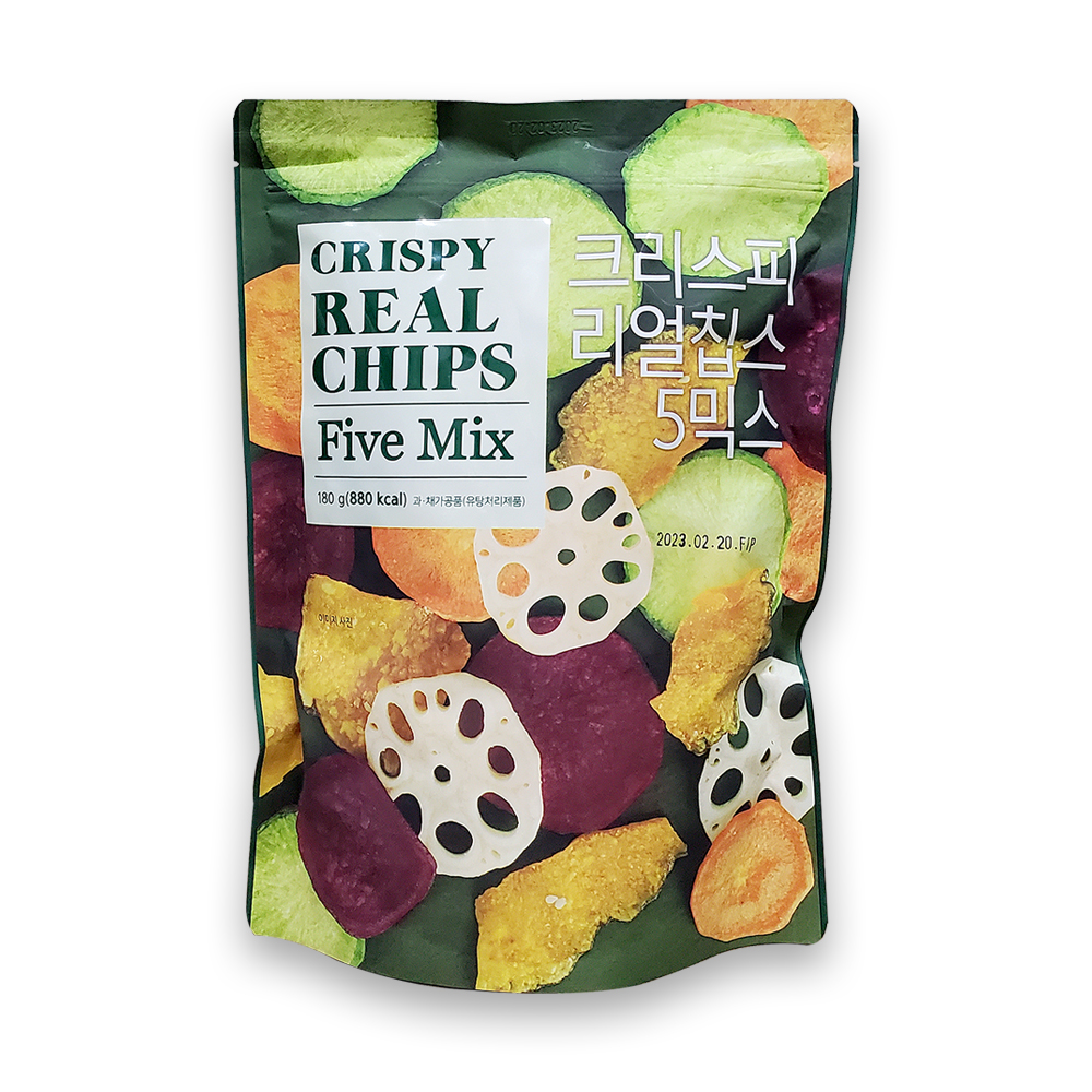 썬넛트 크리스피 리얼칩스 5믹스 180g
