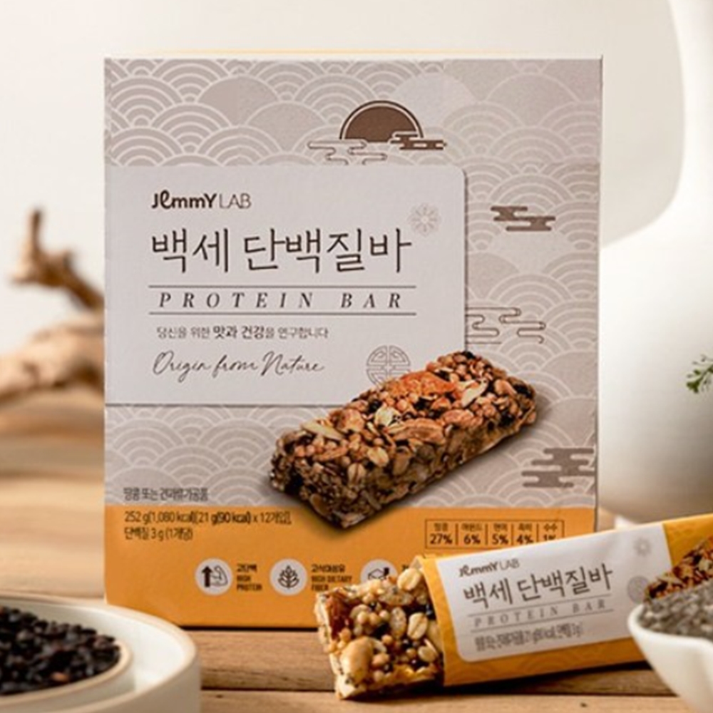 [오트리] 재미랩 백세단백질바 12개입