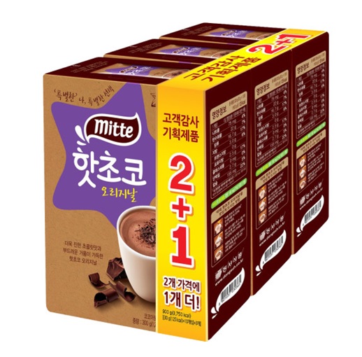 ★한정기획★ (2+1)미떼 핫초코 오리지날 300g x 3팩