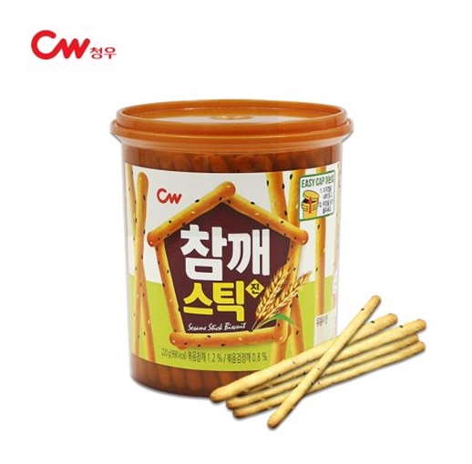 청우 참깨스틱 진 대용량 220g 