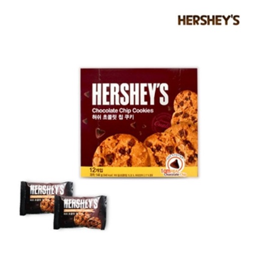 허쉬 초콜릿칩 쿠키 12개입