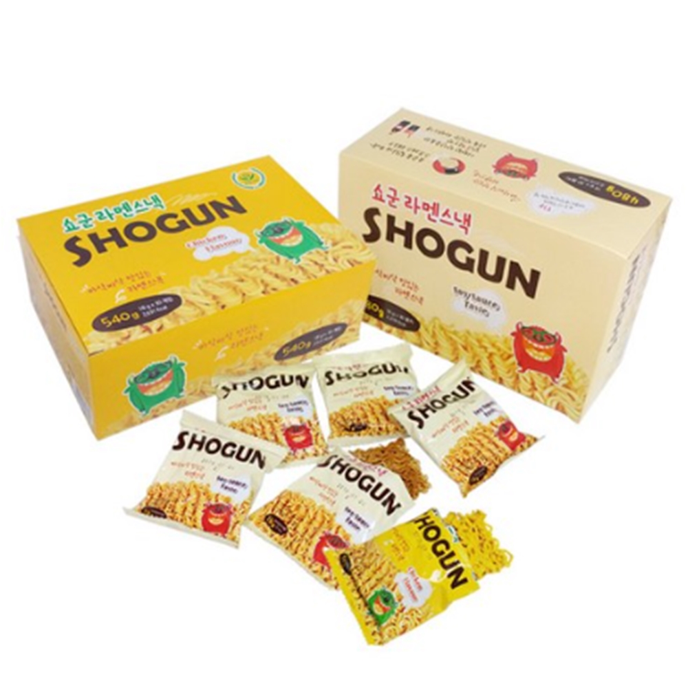 SHOGUN 쇼군 간장맛 라멘스낵 30입(soysauce)