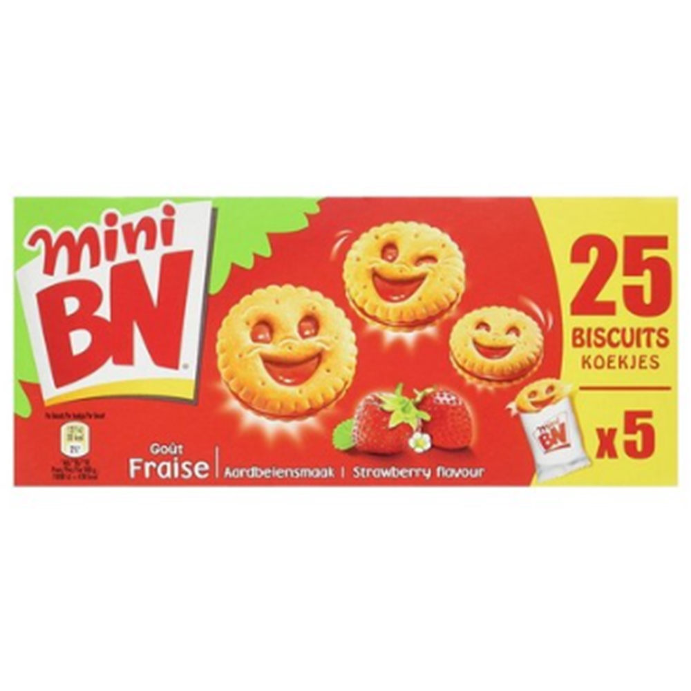 MINI BN 미니비엔 딸기 프랑스비스켓 175g