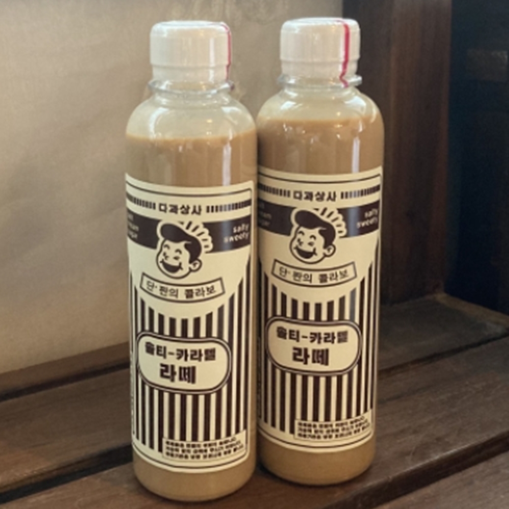 ♥단짠단짠 솔티카라멜라떼 300ml x 4병 (무료배송)