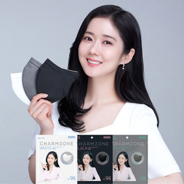 참존 장나라 KF94 새부리형 마스크 대형 10매 (블랙)