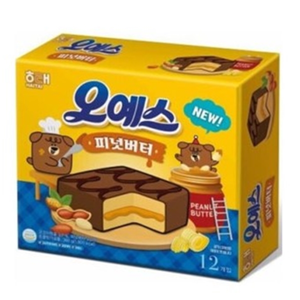 6000 해태 오예스 피넛버터 360g 12개입 