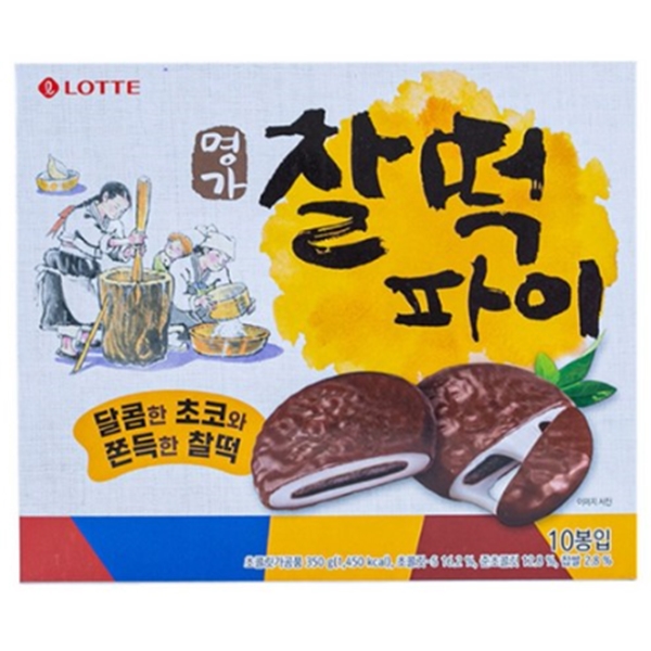 8000 롯데 명가찰떡파이 350g