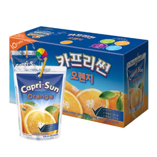 농심 카프리썬 오렌지맛 200ml x 20팩