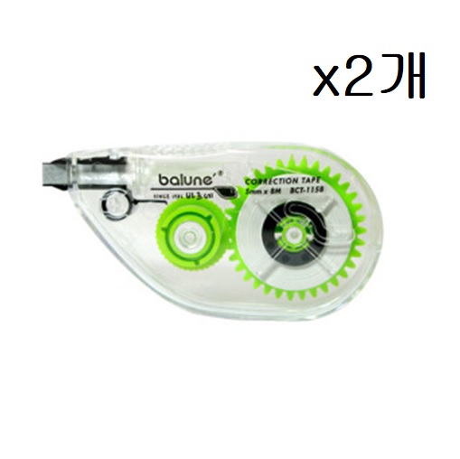 바르네 수정테이프 2묶음 BCT-1158