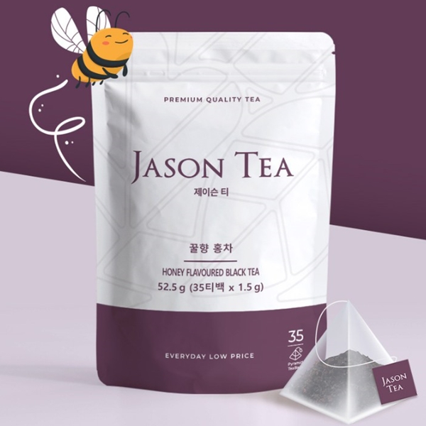 제이슨 티 꿀향 홍차 피라미드티백 35T