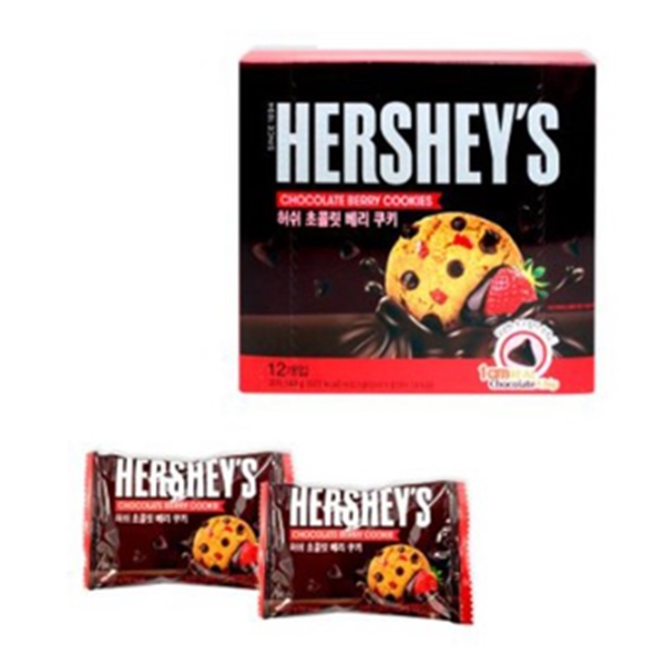 허쉬 초콜릿칩 베리쿠키 144g (12g x 12개입)