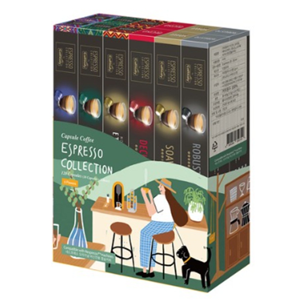 ◈네스프레소 머신전용 카피탈리 캡슐커피 120개