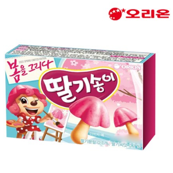 오리온 딸기송이 36g x 4팩(대용량) 