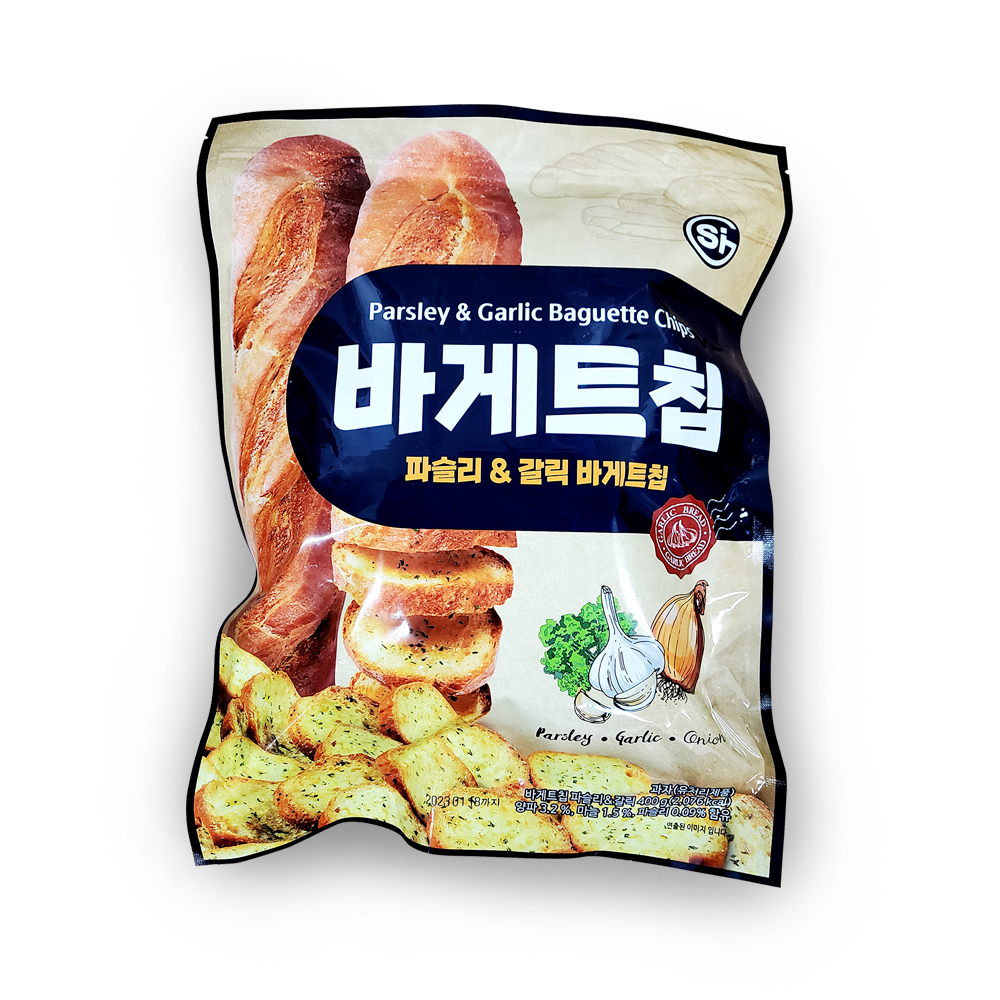 바게트칩 파슬리&갈릭 400g (대용량)