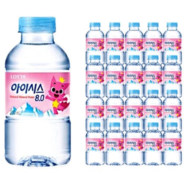 롯데칠성 아이시스 8.0 미니 생수 200ml x 20개입