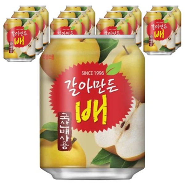 해태 갈아만든 배 238ml x 12캔
