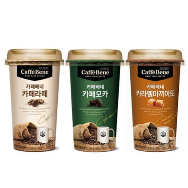 카페베네 카페라떼 200ml x 10개입