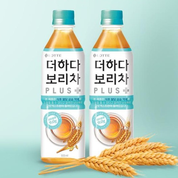 롯데칠성 더하다 보리차 PLUS 500ml x 6페트
