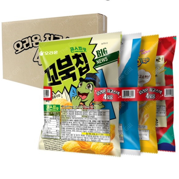 오리온 최고스낵 4번들